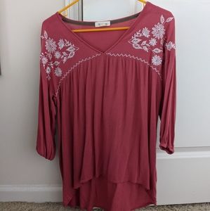 Taylor & Sage Flowy Blouse